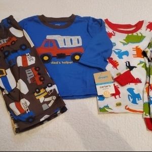 NWT Carter's Boys 12m Pajama sets